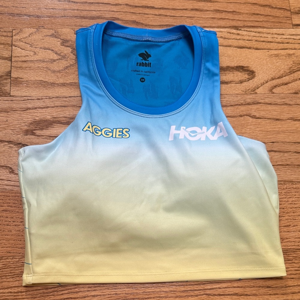 Rabbit hoka crop top